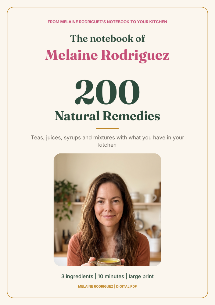 Melaine Rodriguez’s 200 Natural Remedies digital recipe book